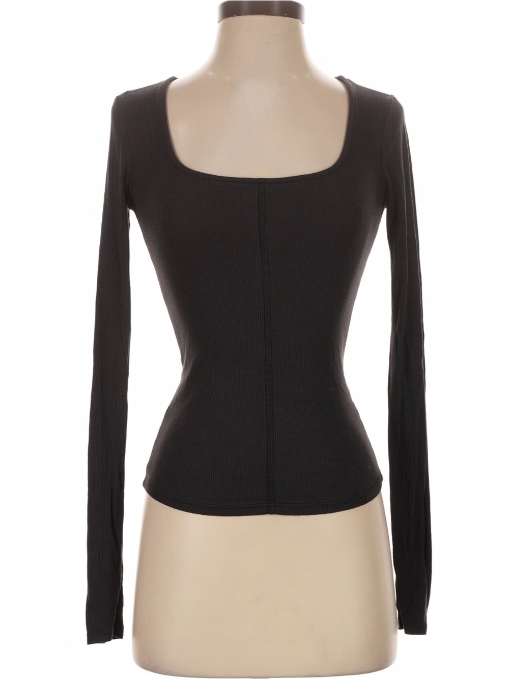 Joah Brown ribbed long sleeve top